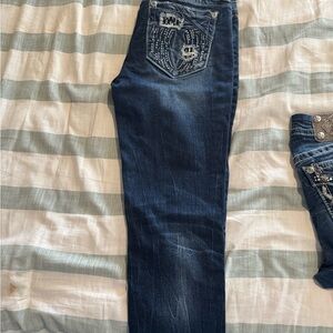 Miss Me Blue Skinny Jeans Classic Style